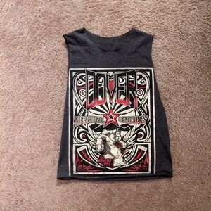 Dover Speedway Graphic Sleeveless Shirt - Gray